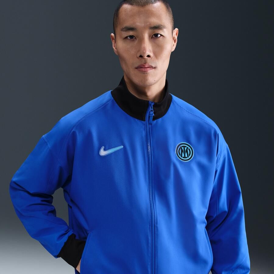Nike Inter Milan Strike Dri-FIT voetbalvolksliedjack voor heren Blauw - Foto 4