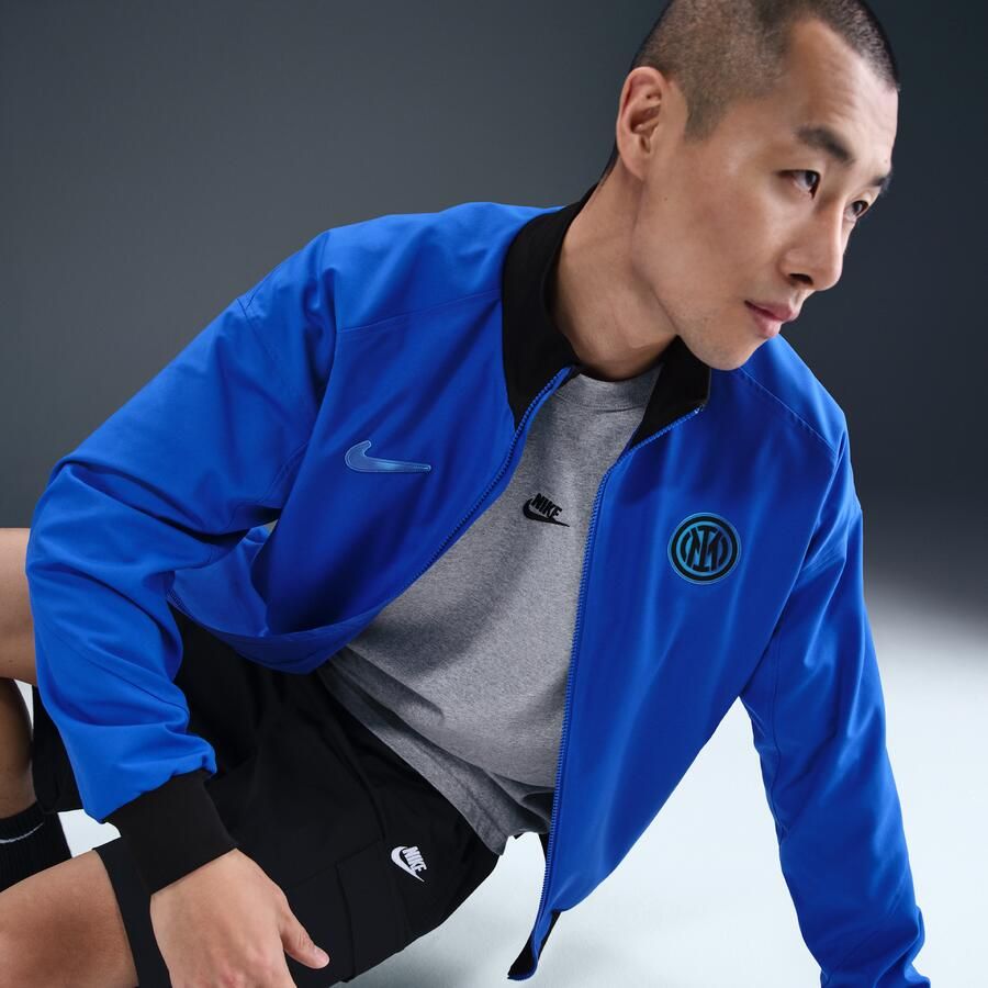 Nike Inter Milan Strike Dri-FIT voetbalvolksliedjack voor heren Blauw - Foto 2