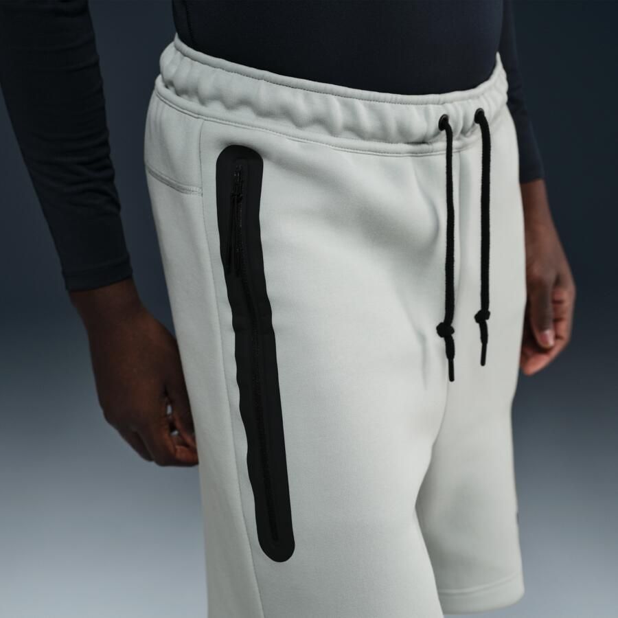 Nike Inter Milan Tech voetbalshorts van fleece voor heren Grijs