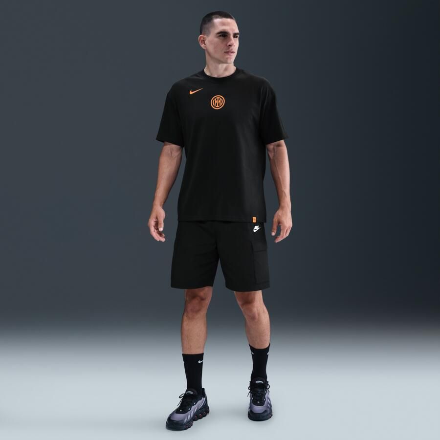 Nike Inter Milan Total 90 voetbalshirt voor heren Zwart - Foto 3