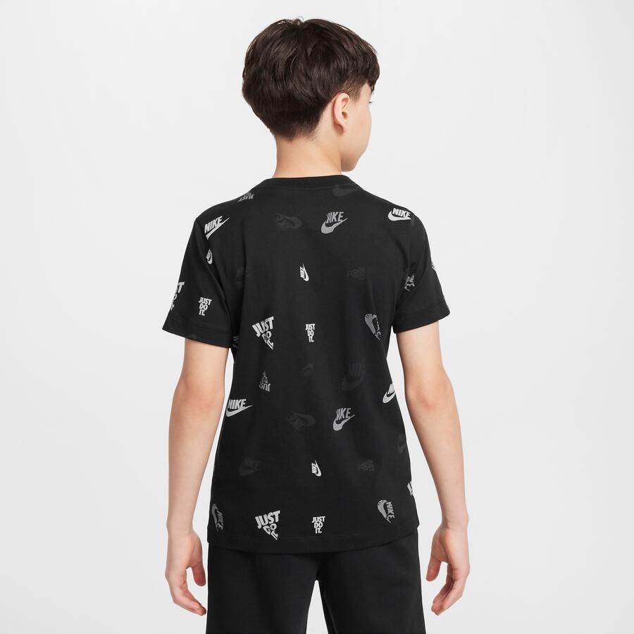 Nike Inter Milan voetbalshirt met print voor kids Zwart