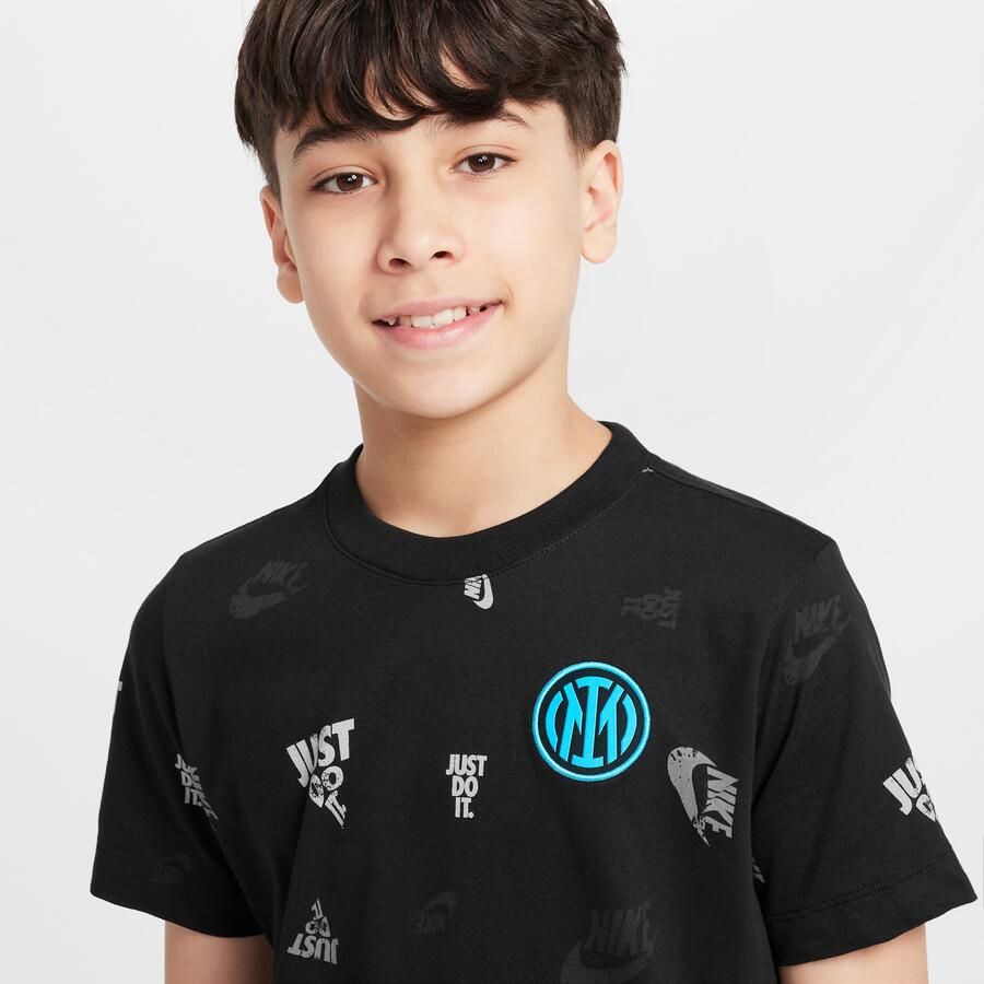 Nike Inter Milan voetbalshirt met print voor kids Zwart - Foto 2