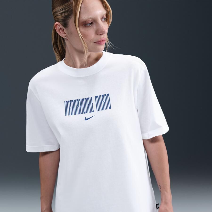 Nike Inter Milan voetbalshirt voor dames Wit - Foto 4