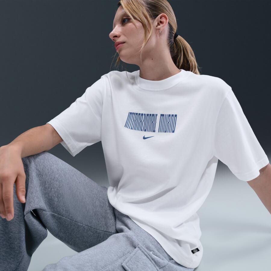 Nike Inter Milan voetbalshirt voor dames Wit - Foto 2