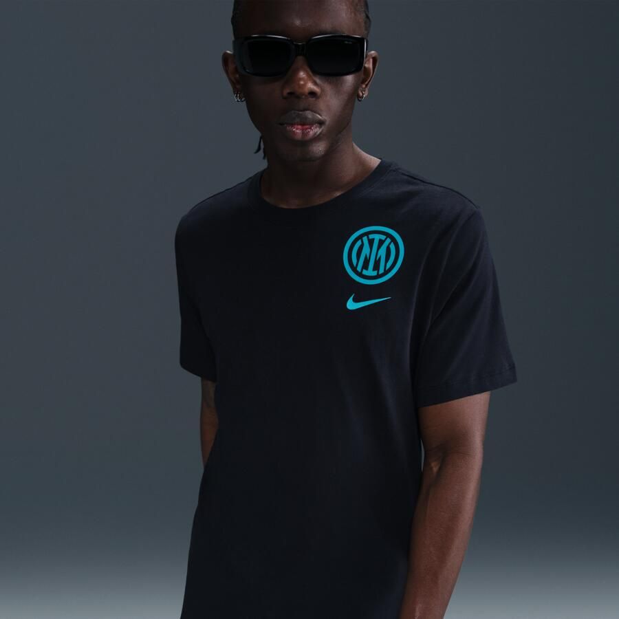 Nike Inter Milan voetbalshirt voor heren Zwart - Foto 4