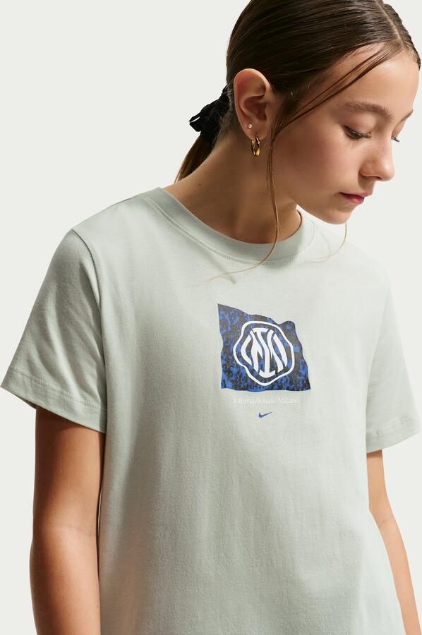 Nike Inter Milan voetbalshirt voor kids Grijs - Foto 4