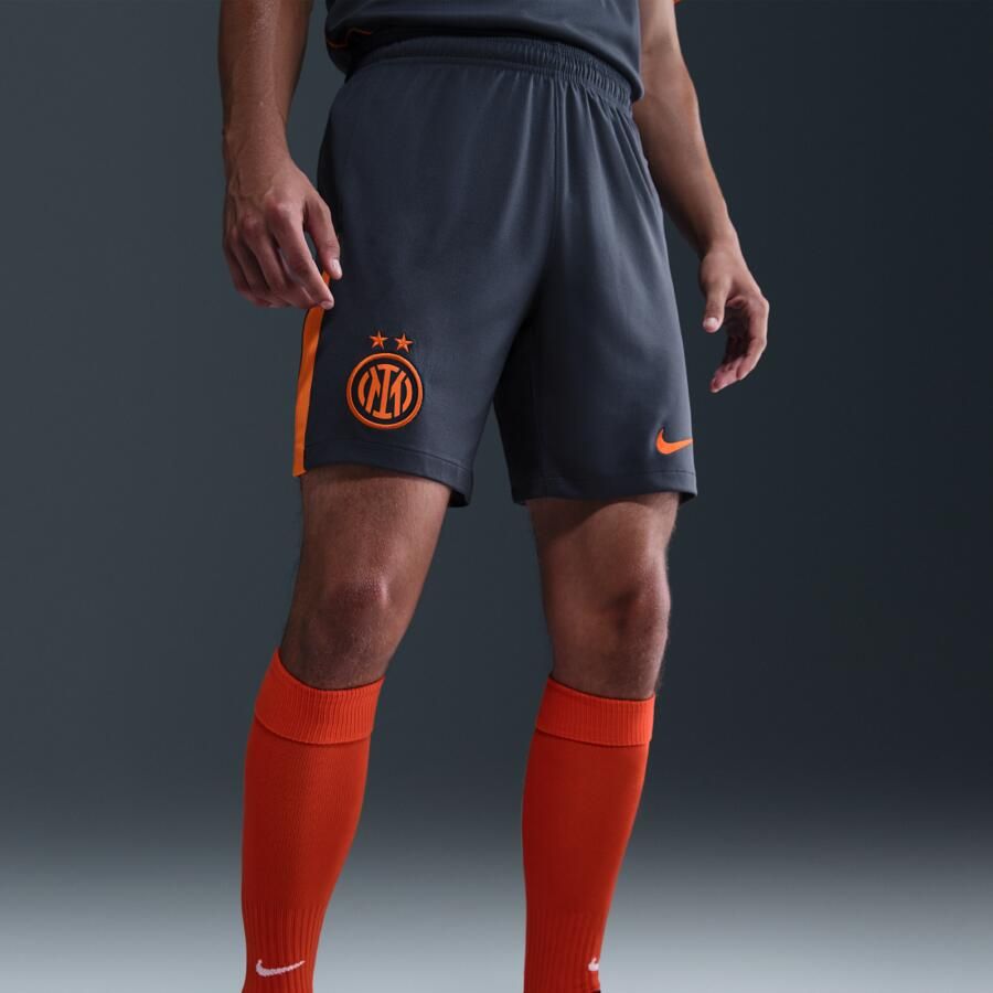 Nike Inter Milan 2025 26 Stadium Derde Total 90 replicavoetbalshorts met Dri-FIT voor heren Blauw