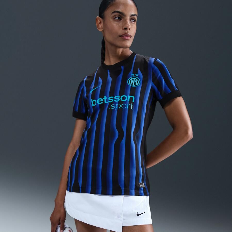 Nike Inter Milan 2025 26 Stadium Thuis Dri-FIT replicavoetbalshirt voor dames Blauw - Foto 4