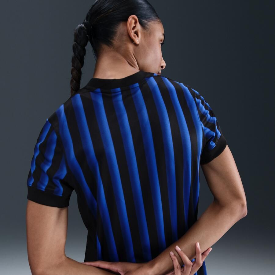 Nike Inter Milan 2025 26 Stadium Thuis Dri-FIT replicavoetbalshirt voor dames Blauw
