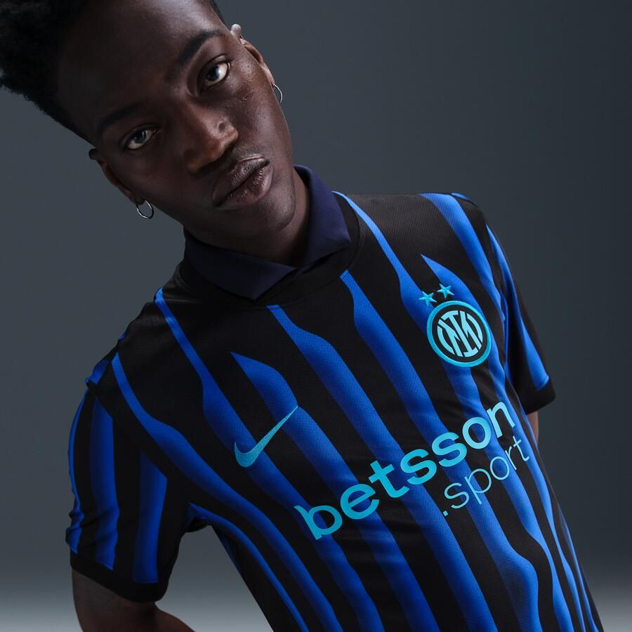 Nike Inter Milan 2025 26 Stadium Thuis Dri-FIT replicavoetbalshirt voor heren Blauw - Foto 2