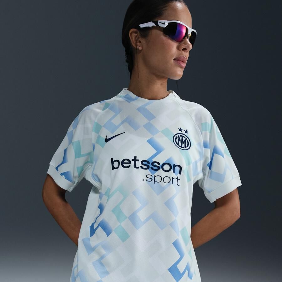 Nike Inter Milan 2025 26 Stadium Uit Dri-FIT replicavoetbalshirt voor dames Blauw - Foto 4