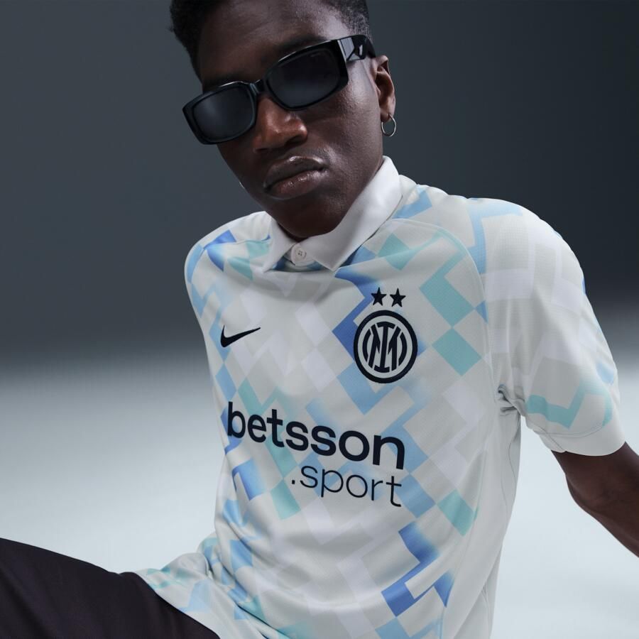 Nike Inter Milan 2025 26 Stadium Uit Dri-FIT replicavoetbalshirt voor heren Blauw - Foto 2