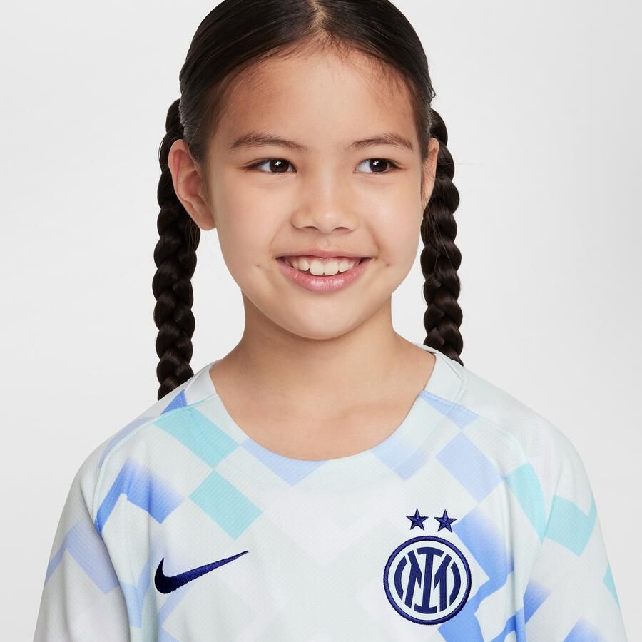 Nike Inter Milan 2025 26 Stadium Uit Dri-FIT replicavoetbalshirt voor kids Blauw - Foto 2