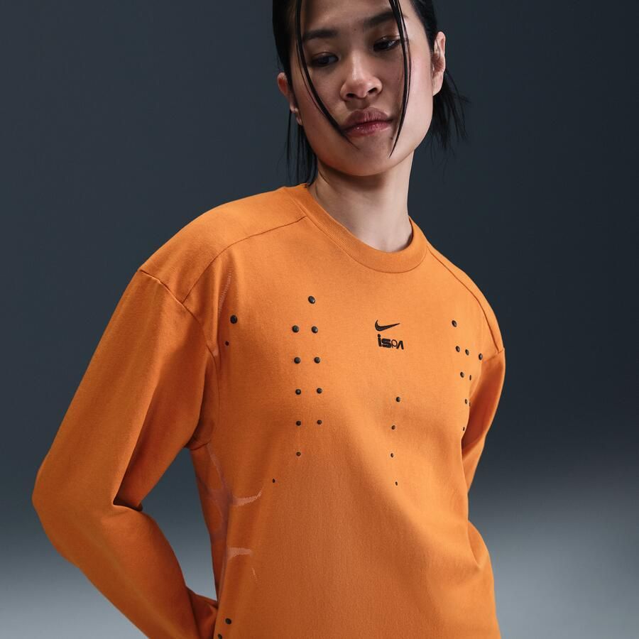 Nike ISPA T-shirt met lange mouwen Oranje