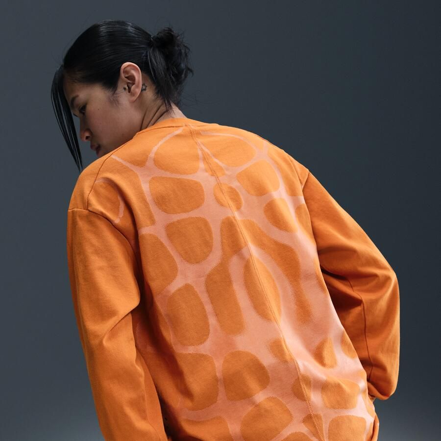 Nike ISPA T-shirt met lange mouwen Oranje - Foto 3