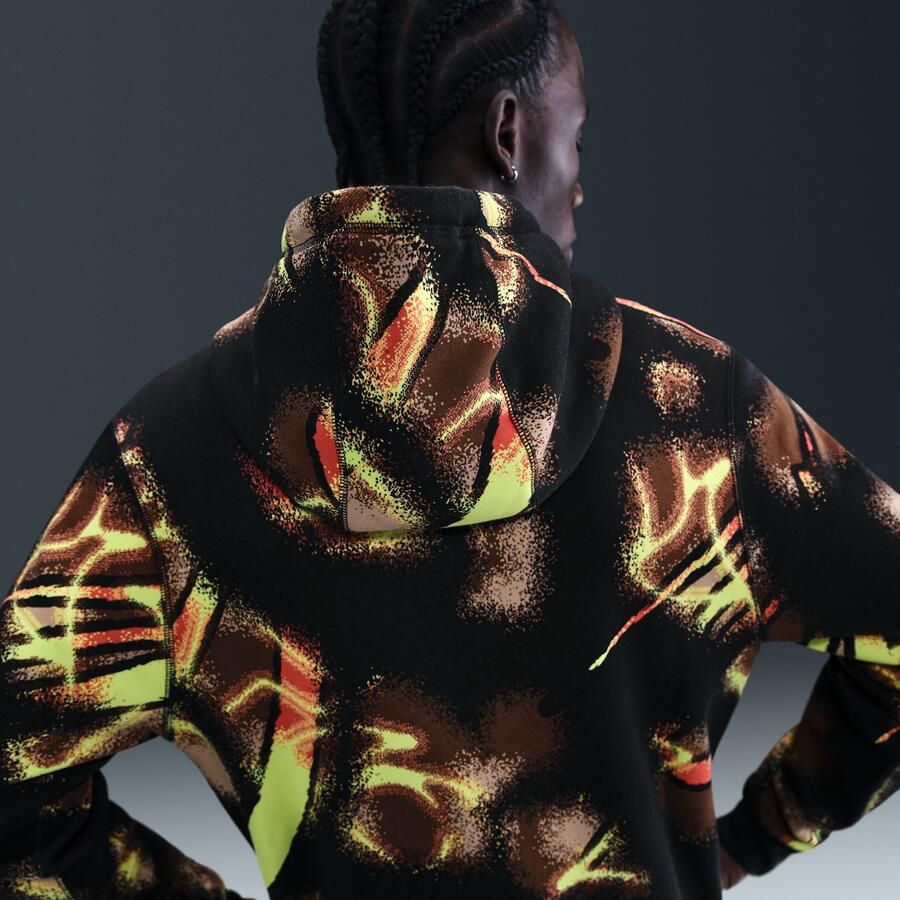 Nike Ja Club Fleece hoodie voor heren Geel