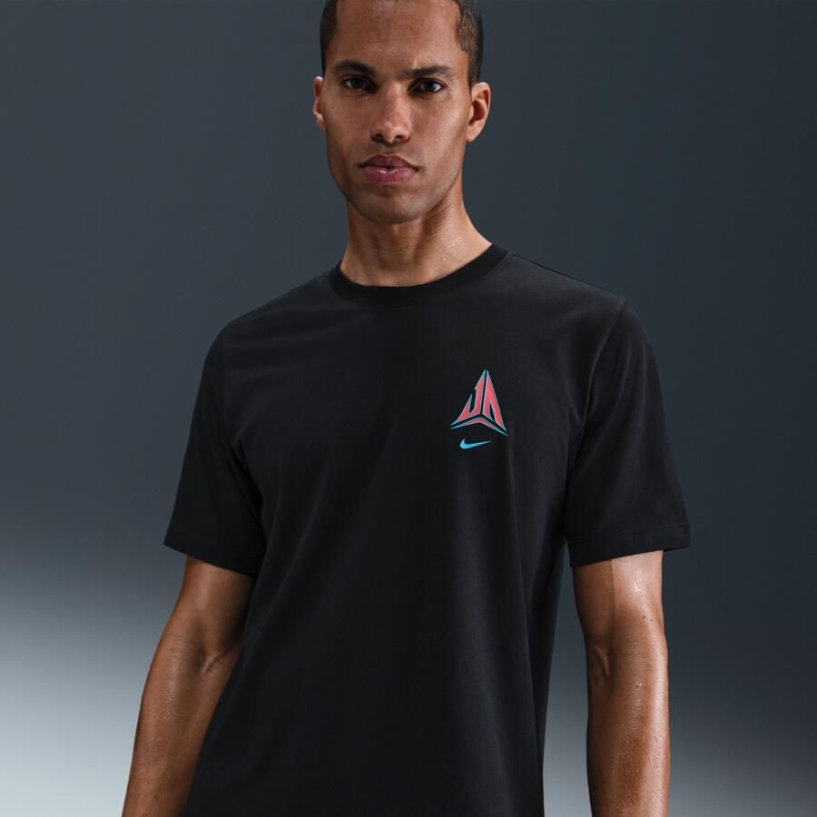 Nike Ja T-shirt voor heren Zwart - Foto 4