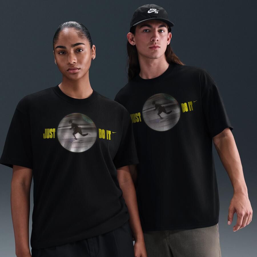 Nike Just Do It: SB skate-T-shirt Zwart - Foto 4