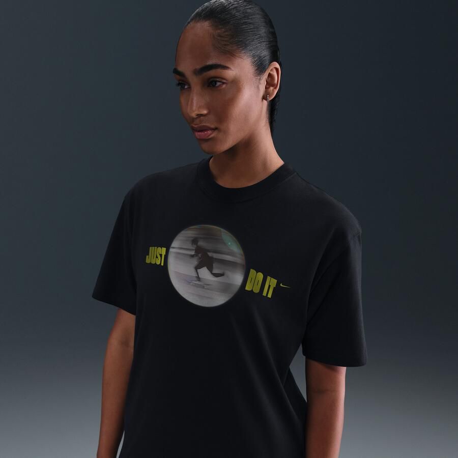 Nike Just Do It: SB skate-T-shirt Zwart
