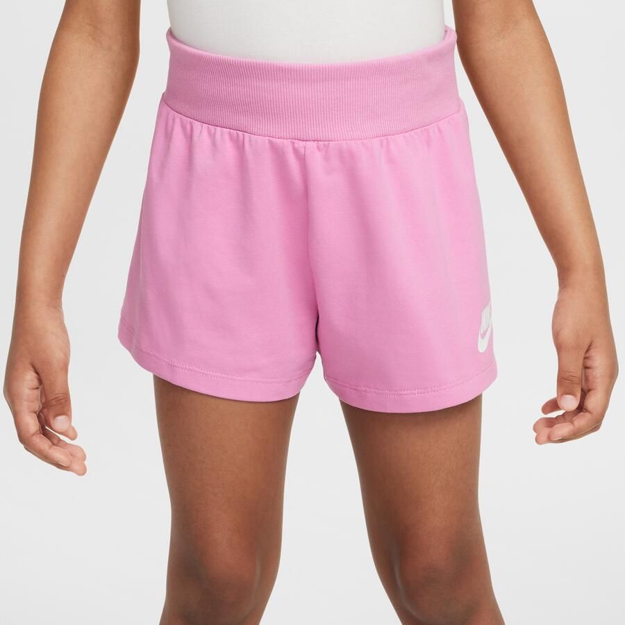 Nike kleutershorts van jersey Roze