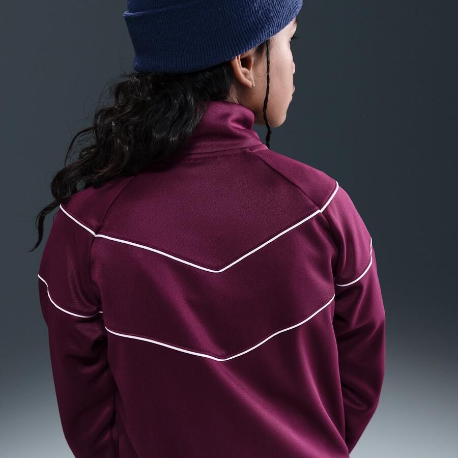 Nike knit trainingsjack voor meisjes Rood