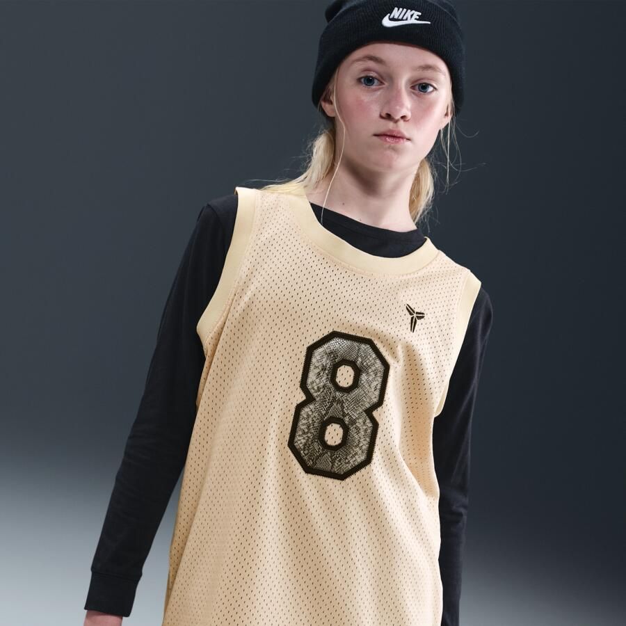 Nike Kobe basketbaljersey voor kids Bruin - Foto 4