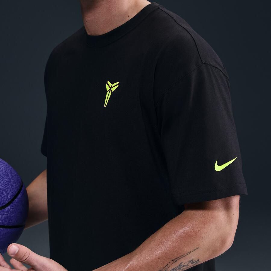 Nike Kobe basketbalshirt voor heren Zwart - Foto 4
