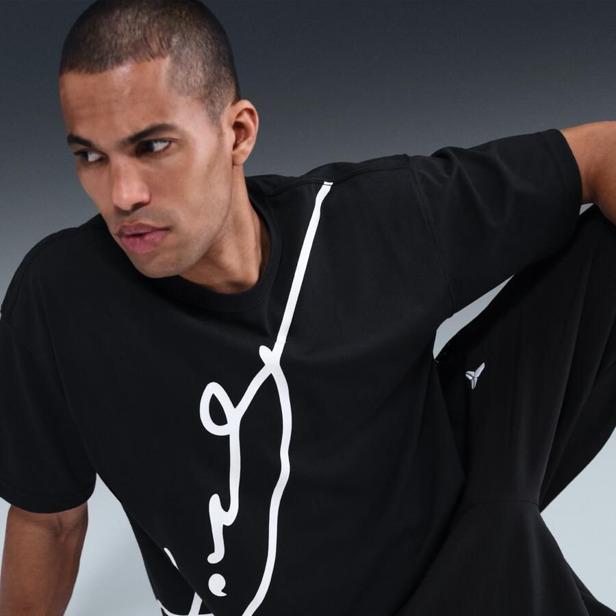 Nike Kobe Dri-FIT basketbalshirt voor heren Zwart - Foto 2