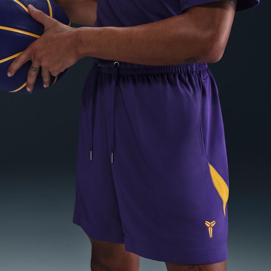 Nike Kobe Dri-FIT basketbalshorts (15 cm) Paars