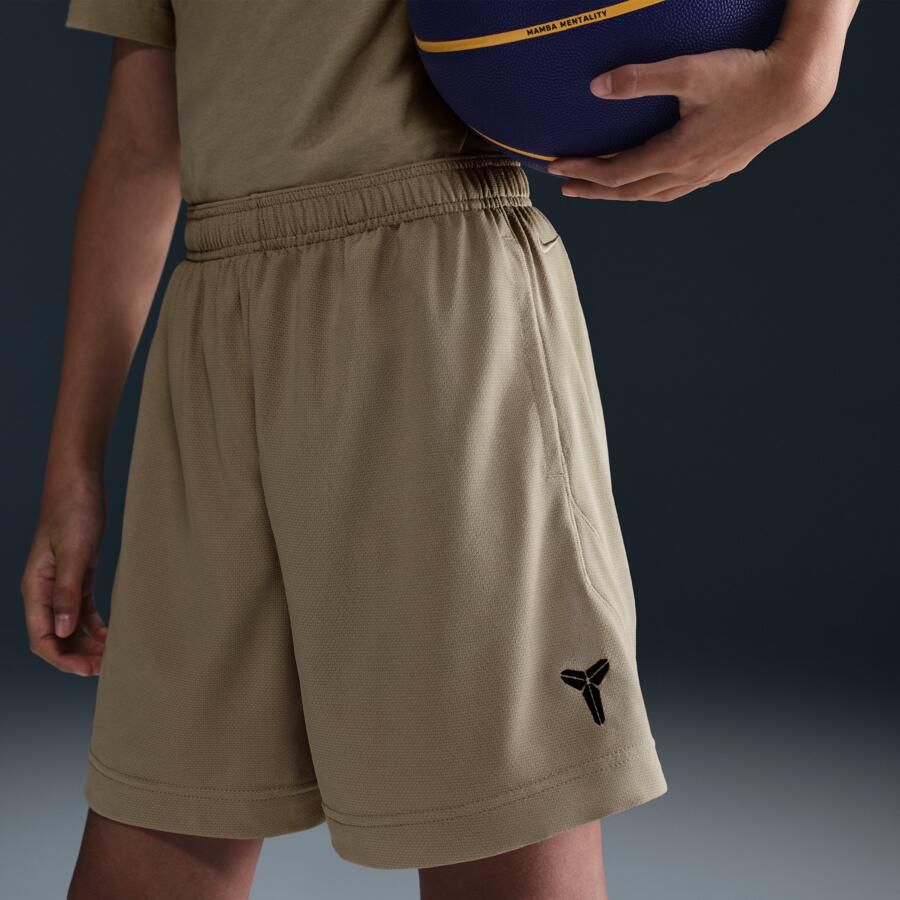 Nike Kobe Dri-FIT shorts voor kids Bruin