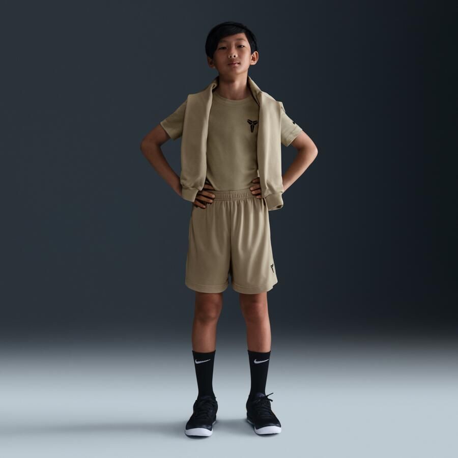 Nike Kobe Dri-FIT shorts voor kids Bruin - Foto 3