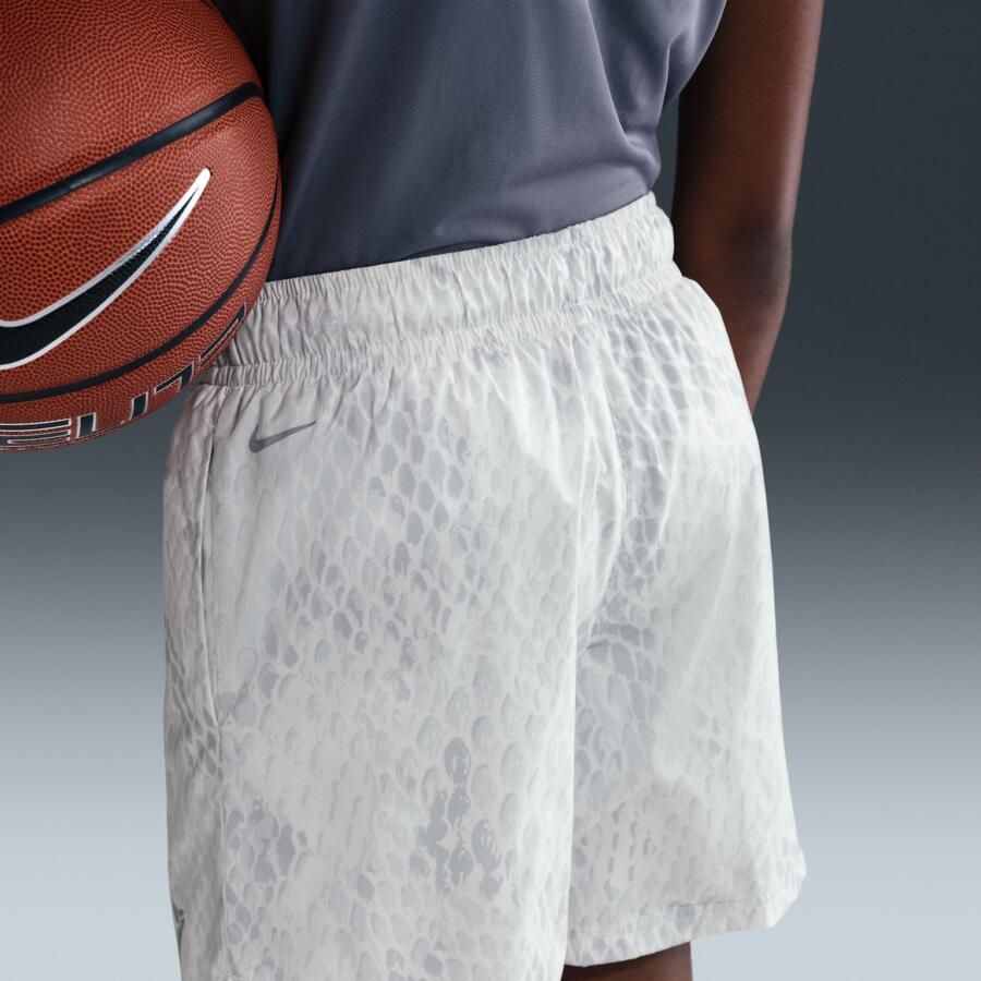 Nike Kobe lichte geweven basketbalshorts voor kids Wit - Foto 2