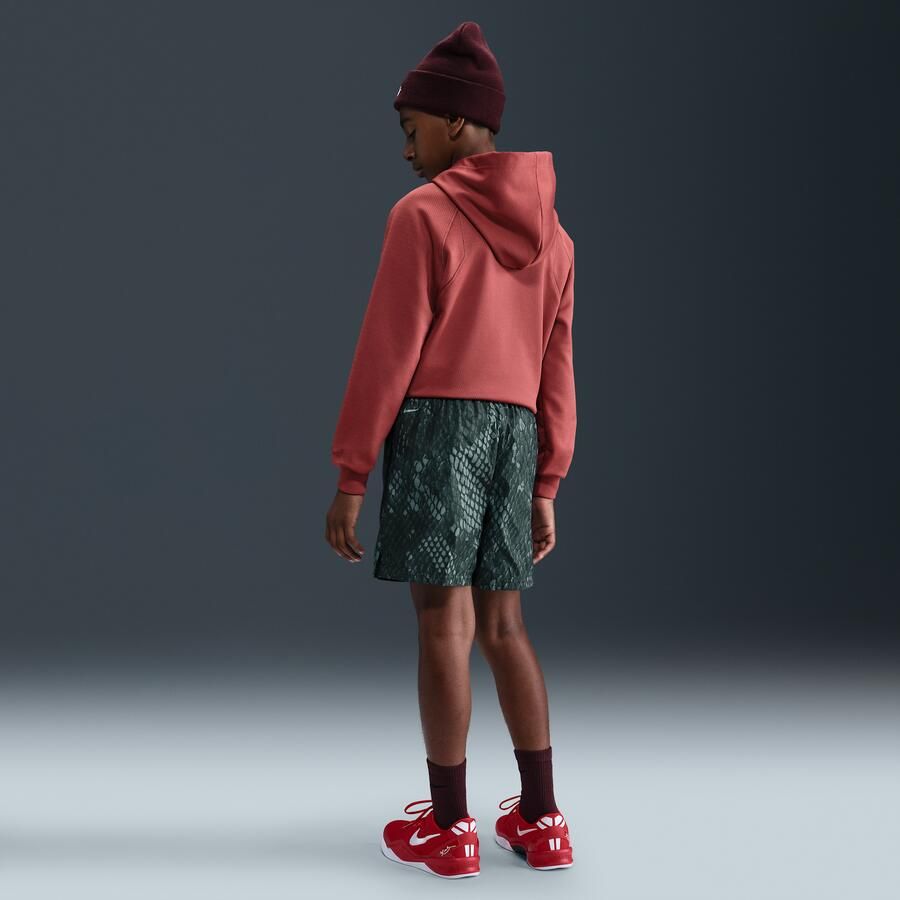 Nike Kobe lichte geweven basketbalshorts voor kids Zwart - Foto 3