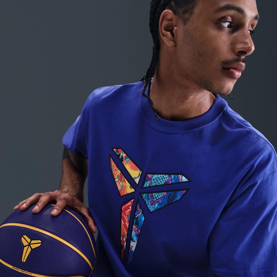 Nike Kobe Max90 T-shirt voor heren Paars - Foto 2