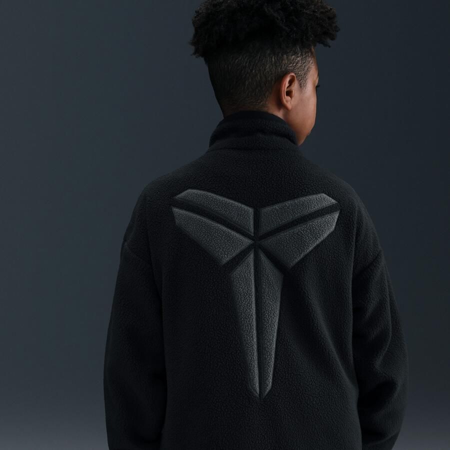 Nike Kobe winterse basketbaltop voor kids Zwart