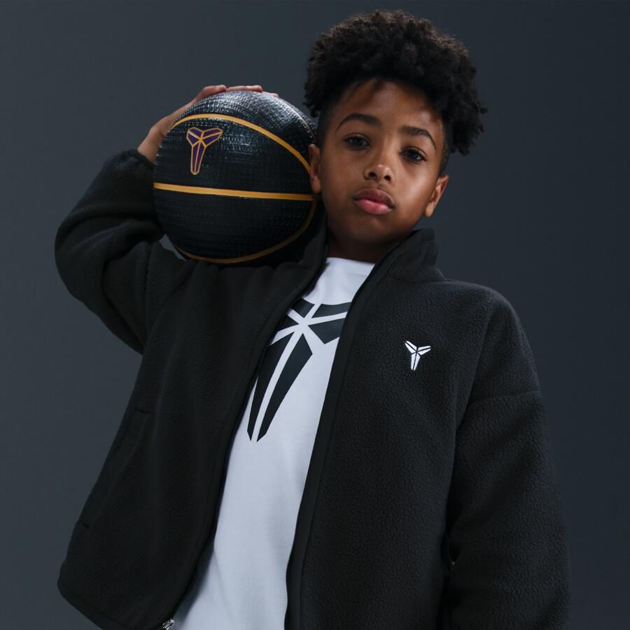 Nike Kobe winterse basketbaltop voor kids Zwart - Foto 2