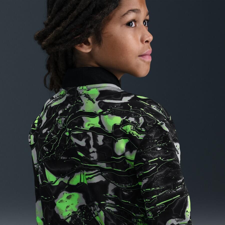 Nike Korea Hollywood Keeper Dri-FIT voetbalshirt voor kids Zwart