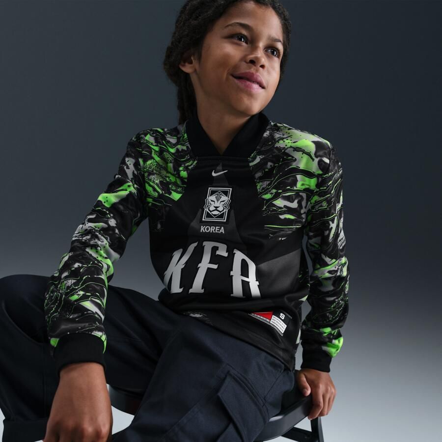 Nike Korea Hollywood Keeper Dri-FIT voetbalshirt voor kids Zwart - Foto 2