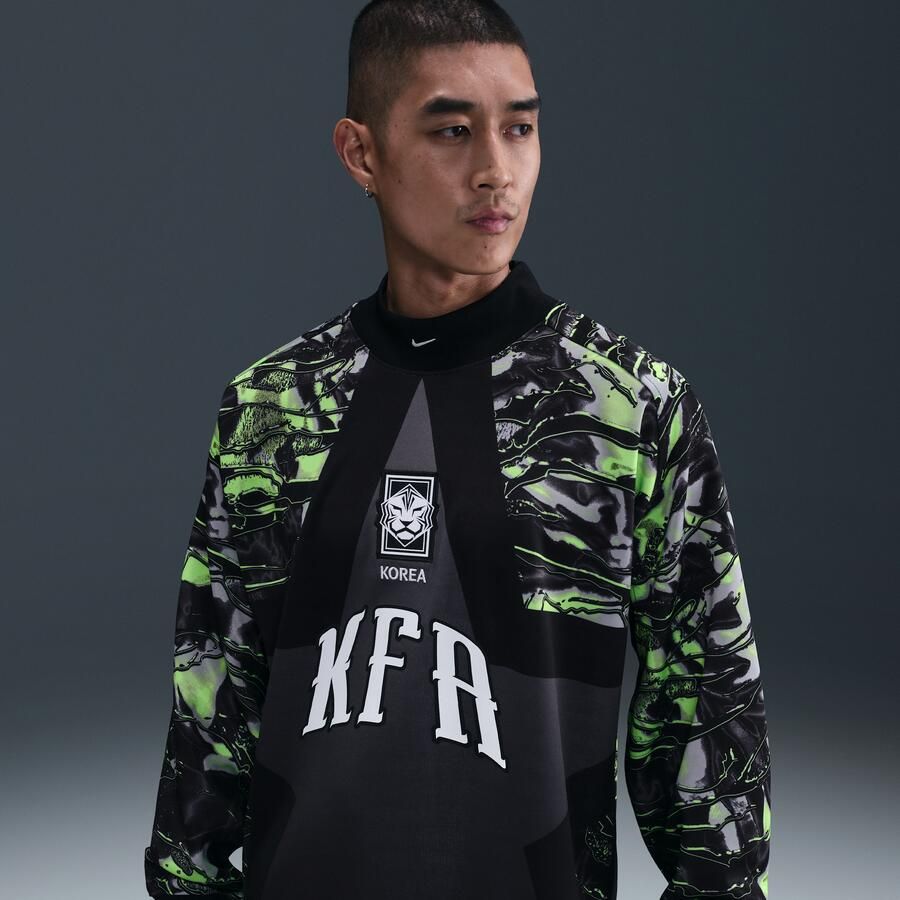 Nike Korea Hollywood Keeper voetbalshirt voor heren Zwart - Foto 4