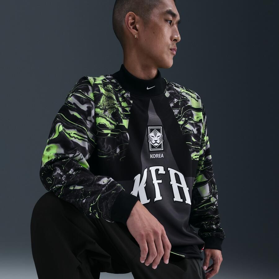 Nike Korea Hollywood Keeper voetbalshirt voor heren Zwart - Foto 2