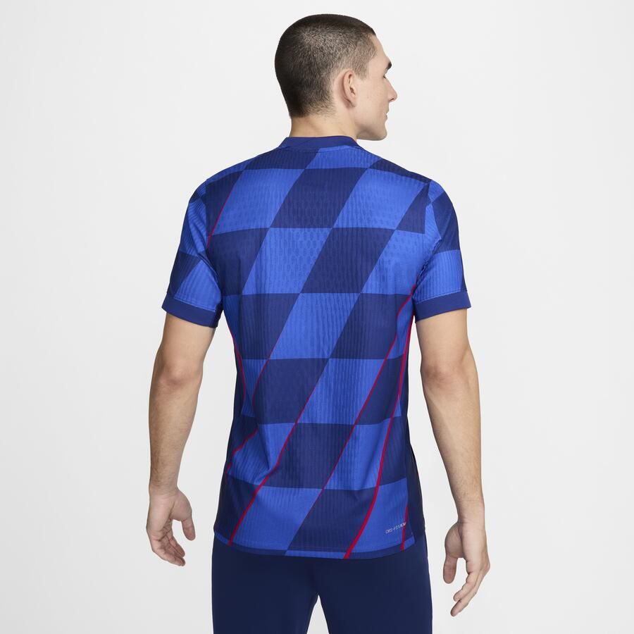 Nike Kroatië 2024 25 Match Uit Dri-FIT ADV authentiek voetbalshirt met korte mouwen voor heren Blauw - Foto 4