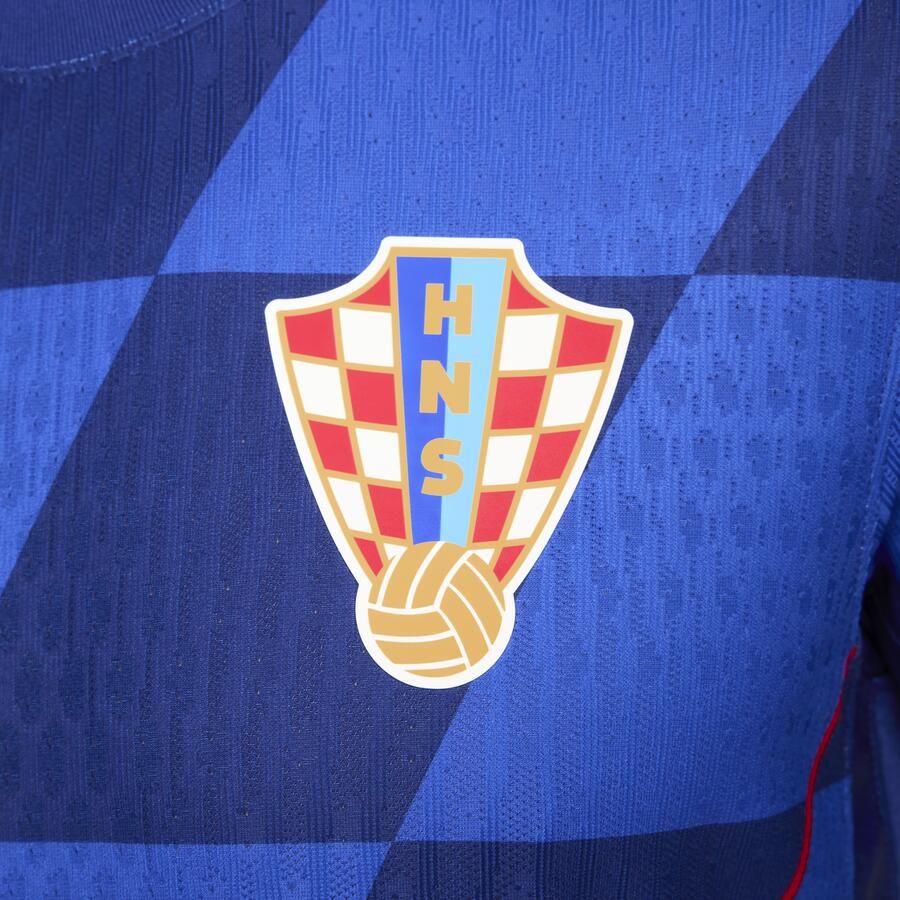 Nike Kroatië 2024 25 Match Uit Dri-FIT ADV authentiek voetbalshirt met korte mouwen voor heren Blauw - Foto 2