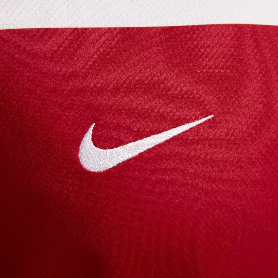 Nike Kroatië 2024 25 Stadium Thuis Dri-FIT replicavoetbalshirt voor heren Wit - Foto 2