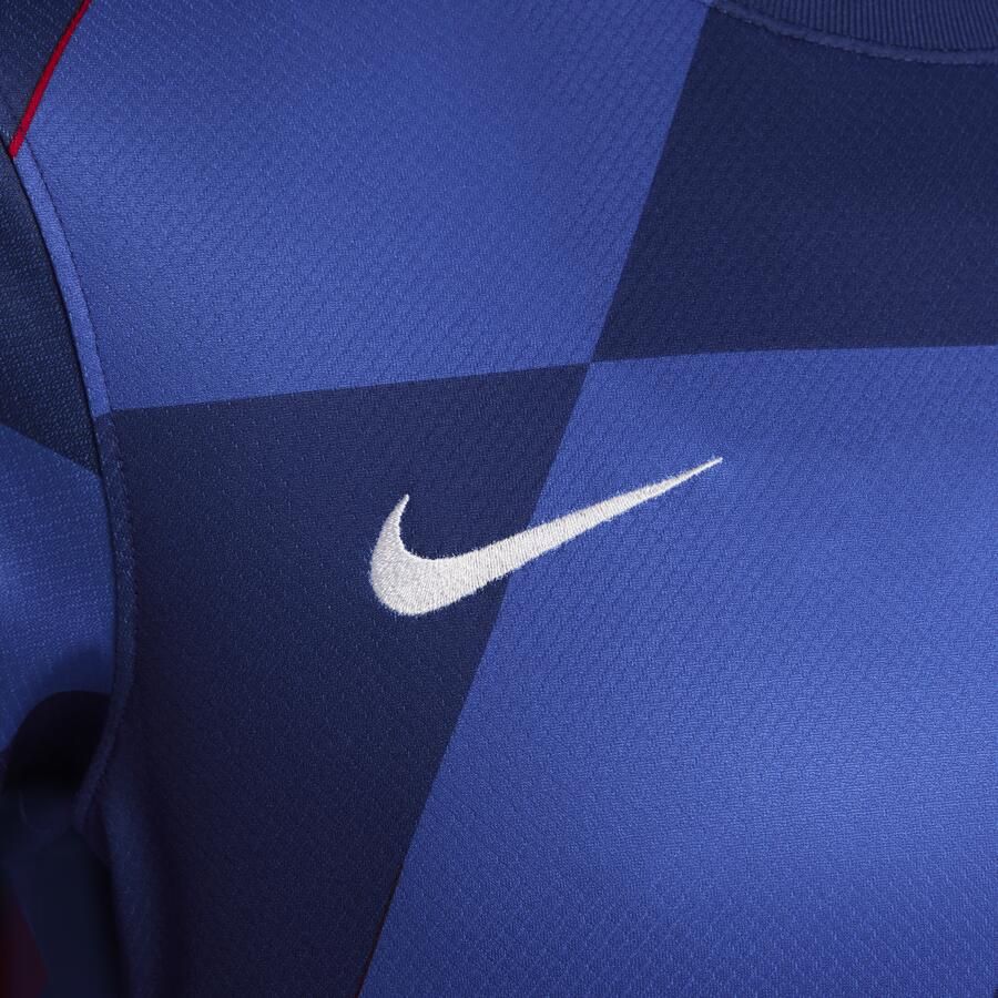 Nike Kroatië 2024 25 Stadium Uit Dri-FIT replica voetbalshirt voor dames Blauw - Foto 2