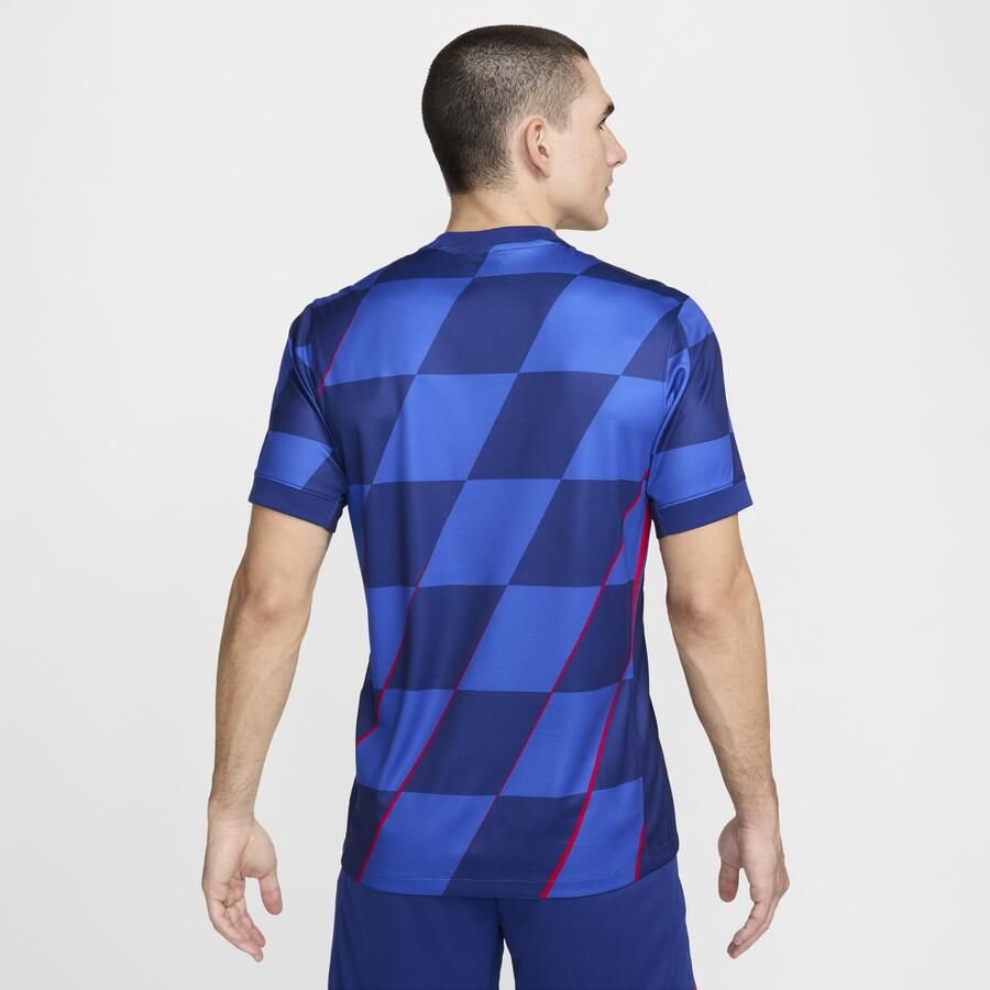 Nike Kroatië 2024 25 Stadium Uit Dri-FIT replica voetbalshirt voor heren Blauw - Foto 4