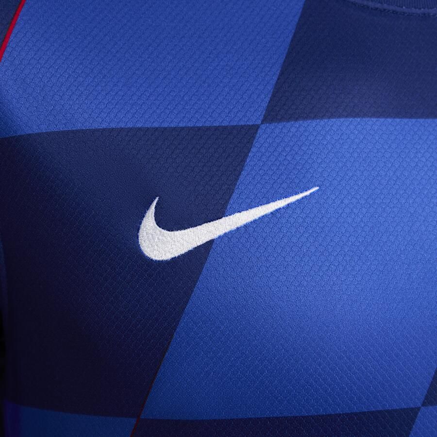 Nike Kroatië 2024 25 Stadium Uit Dri-FIT replica voetbalshirt voor heren Blauw - Foto 2