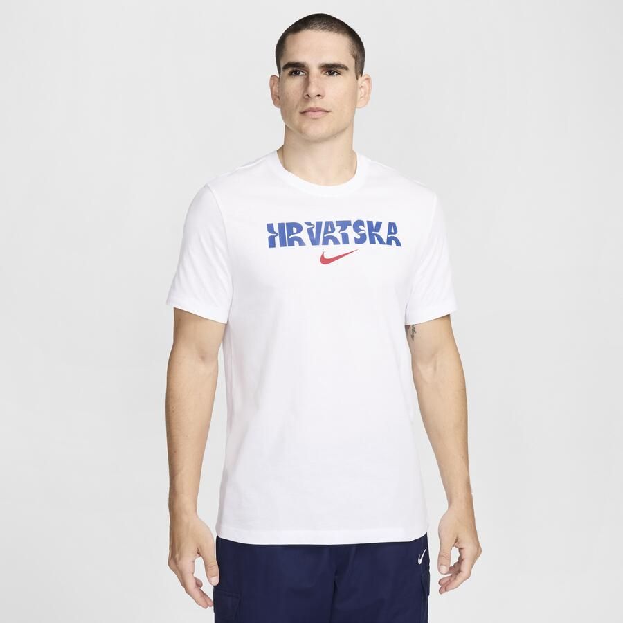 Nike Kroatië Crest voetbalshirt voor heren Wit - Foto 3
