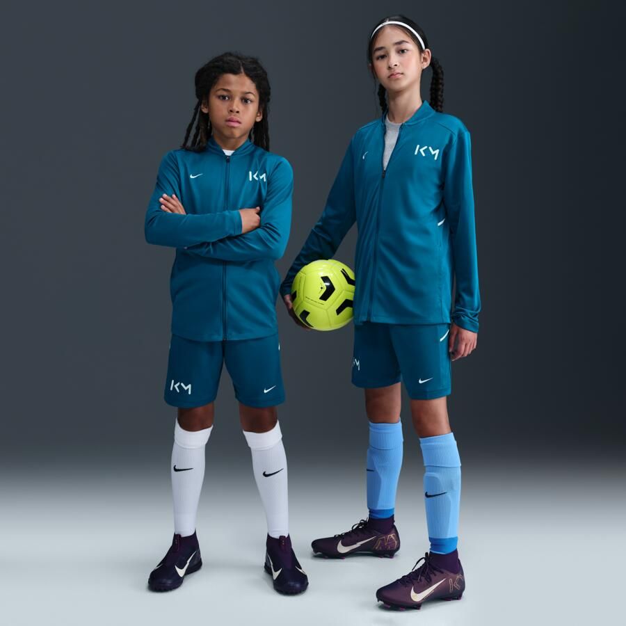 Nike Kylian Mbappé Academy voetbalshorts met Dri-FIT voor kids Blauw - Foto 4