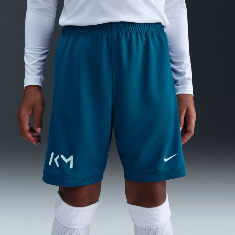 Nike Kylian Mbappé Academy voetbalshorts met Dri-FIT voor kids Blauw