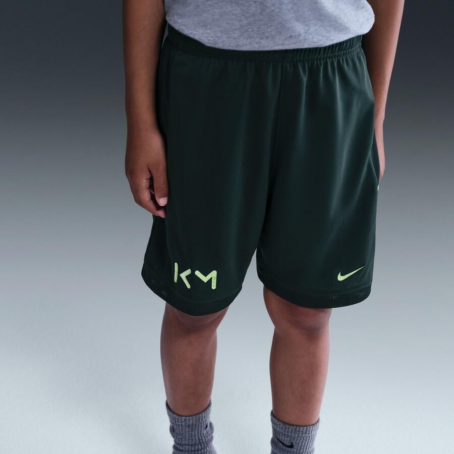 Nike Kylian Mbappé Academy voetbalshorts met Dri-FIT voor kids Groen